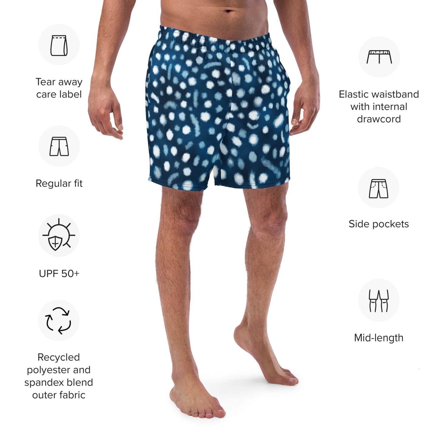Whale Shark Swim Trunks